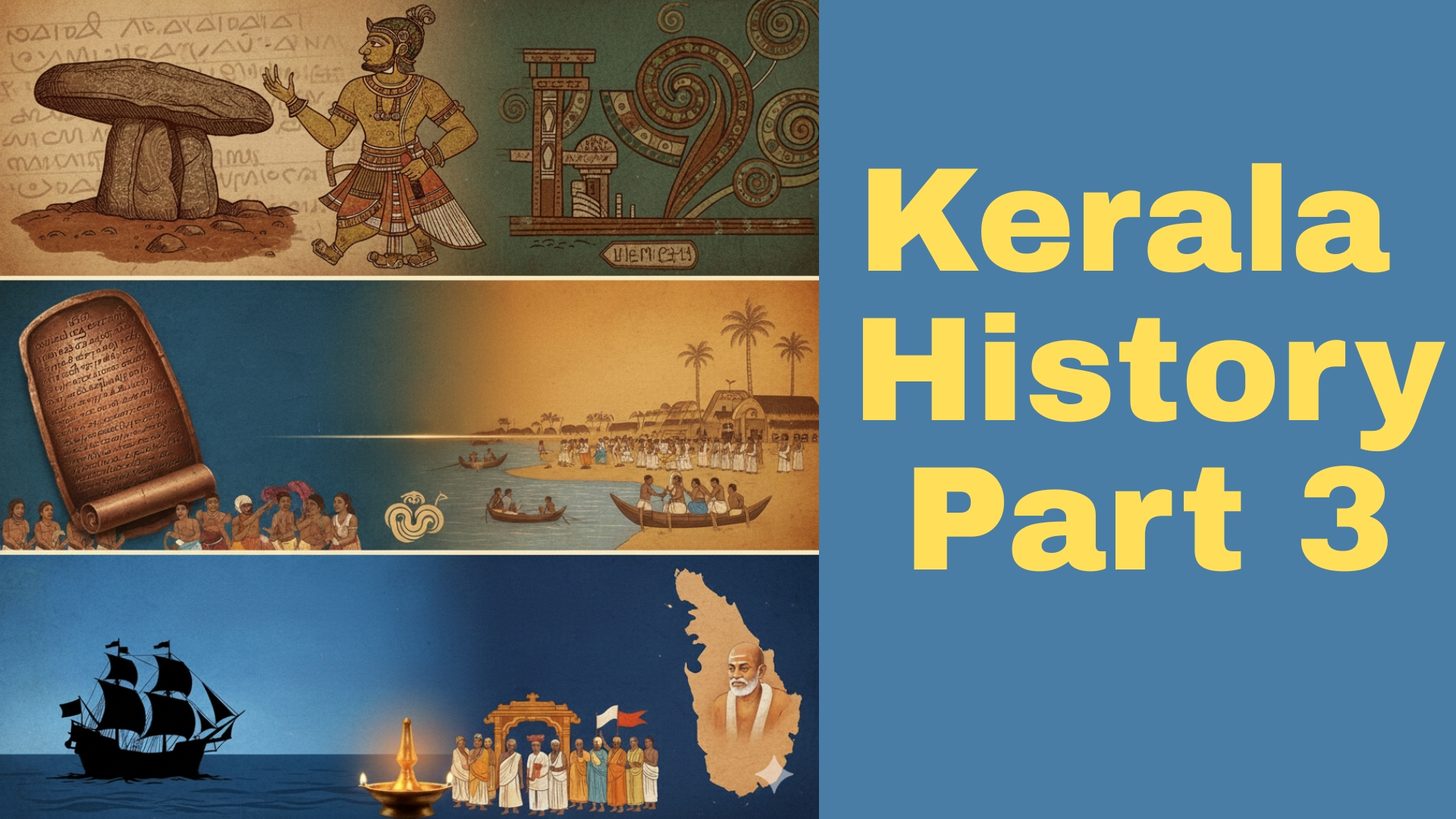 കേരളം ചരിത്രം (Part 3) - മധ്യകാല കേരളം (Medieval Kerala)