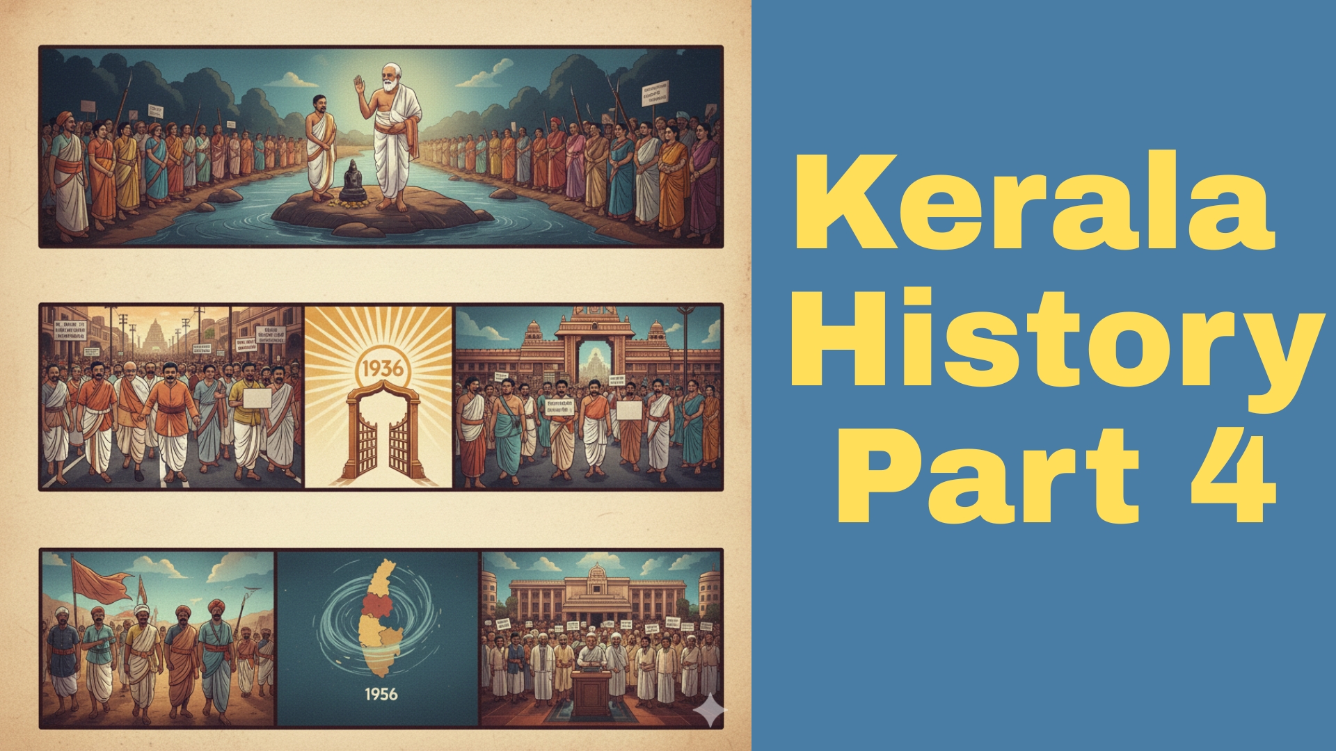 കേരളം ചരിത്രം (Part 4) - വിദേശ ആധിപത്യവും ആധുനിക കേരളവും