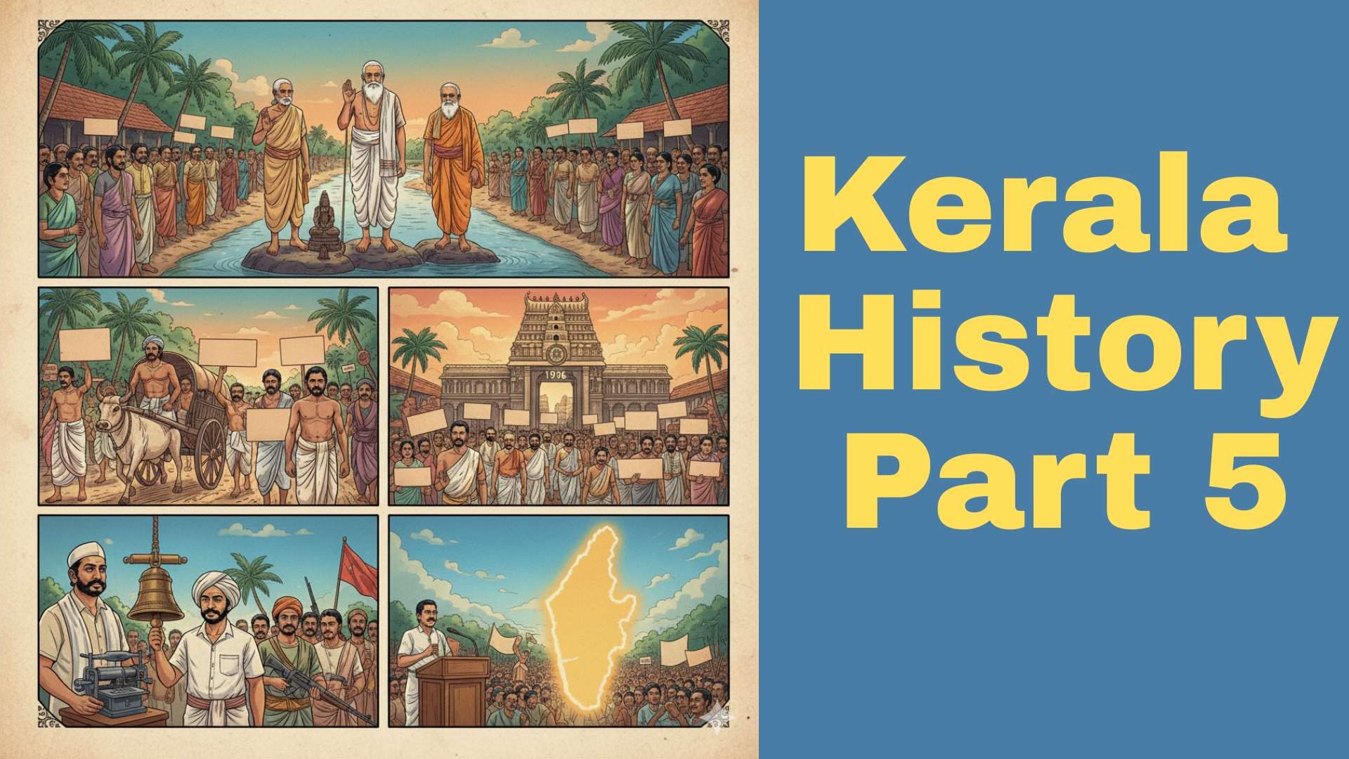 കേരളം ചരിത്രം (Part 5) - നവോത്ഥാന പ്രസ്ഥാനങ്ങൾ