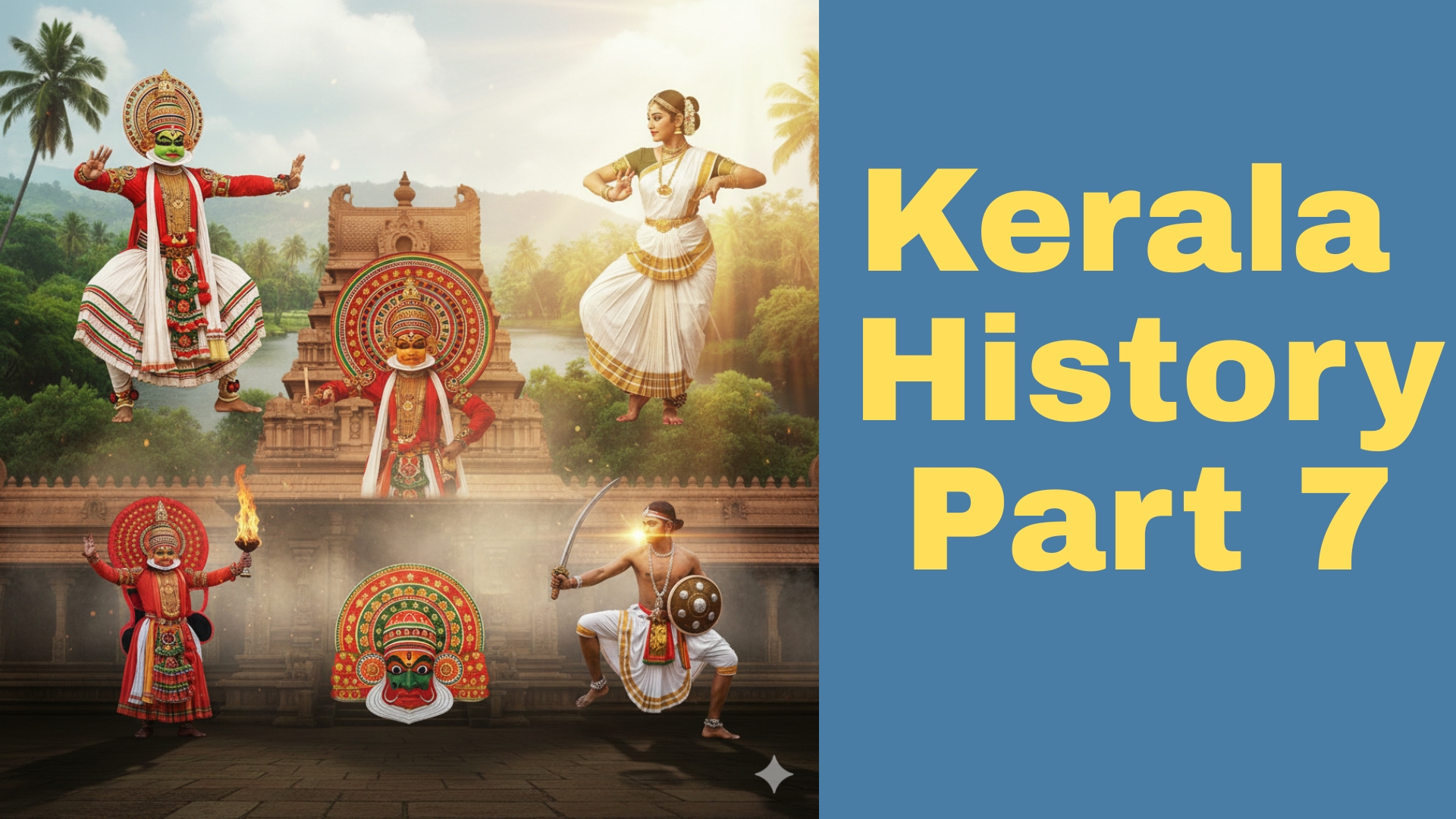 കേരളം ചരിത്രം (Part 7) - Cultural & Artistic Heritage (സാംസ്കാരിക പൈതൃകം)