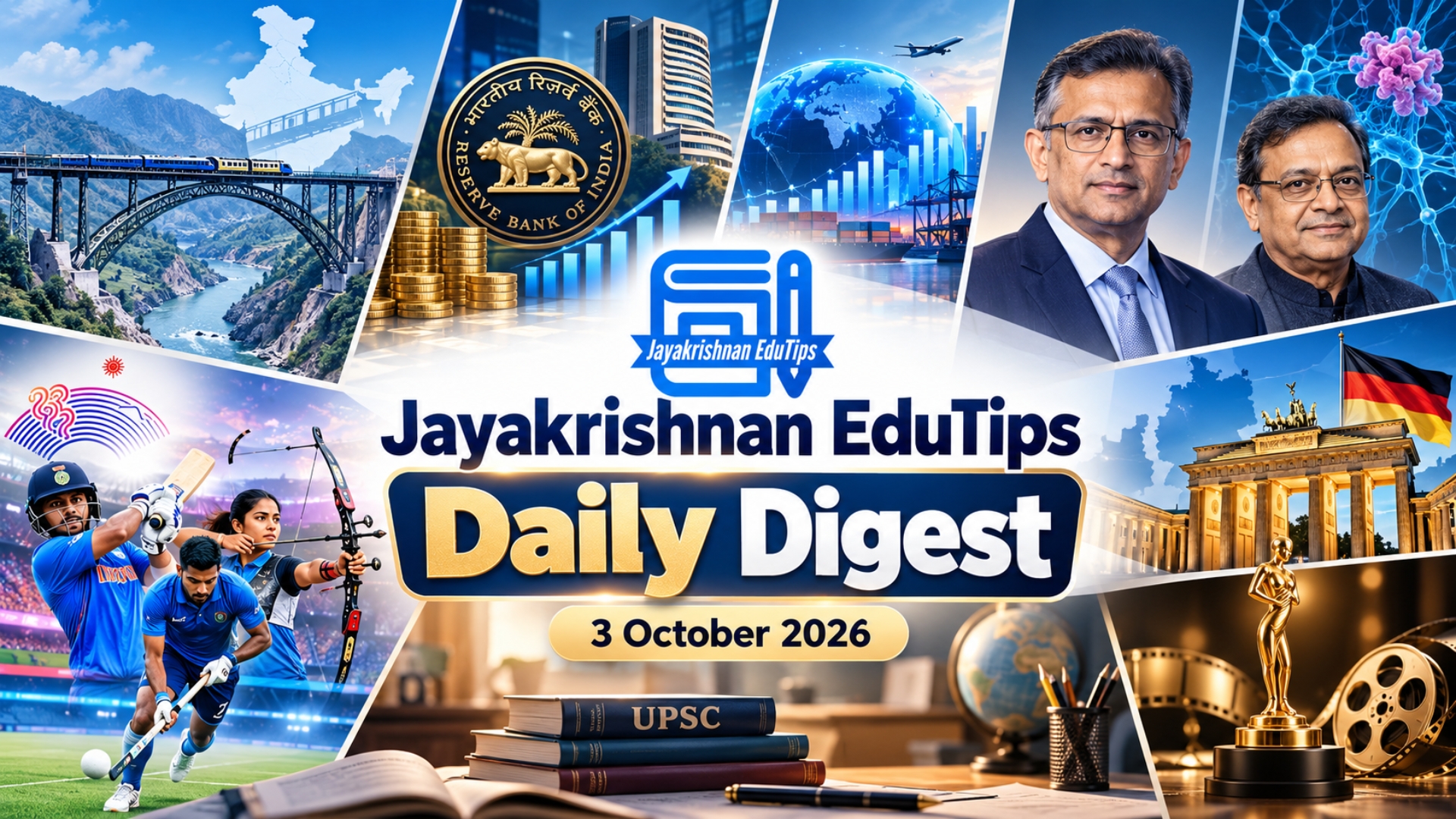 EduTips Daily CA Bullet Points (03-October-2026)