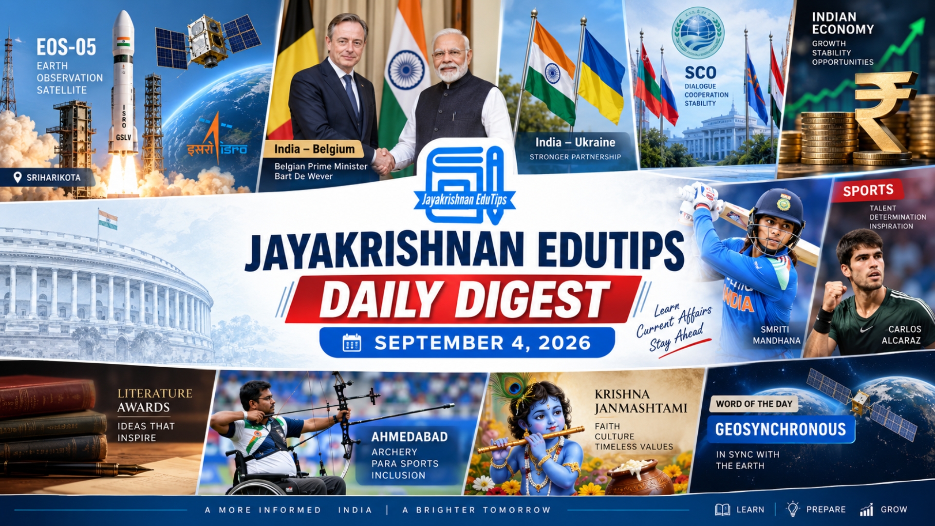 EduTips Daily CA Bullet Points (04-September-2026)