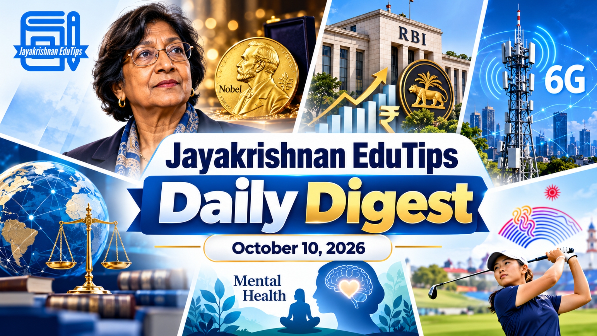 EduTips Daily CA Bullet Points (10-October-2026)