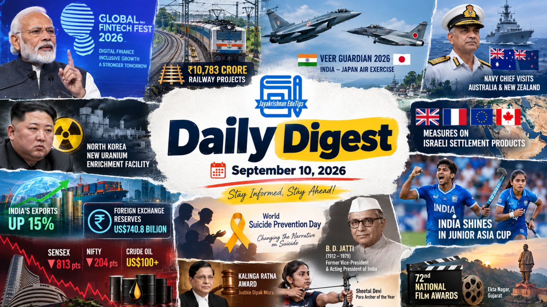 EduTips Daily CA Bullet Points (10-September-2026)