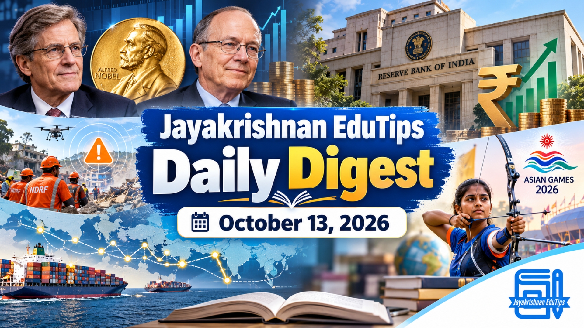 EduTips Daily CA Bullet Points (14-October-2026)