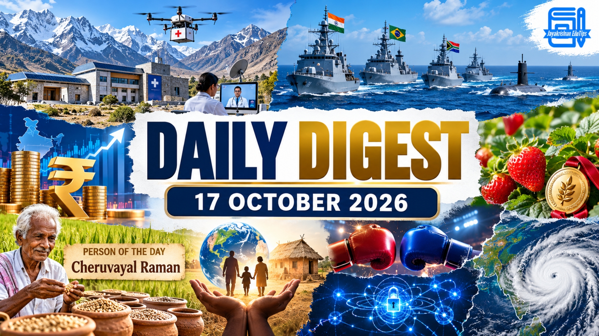 EduTips Daily CA Bullet Points (17-October-2026)