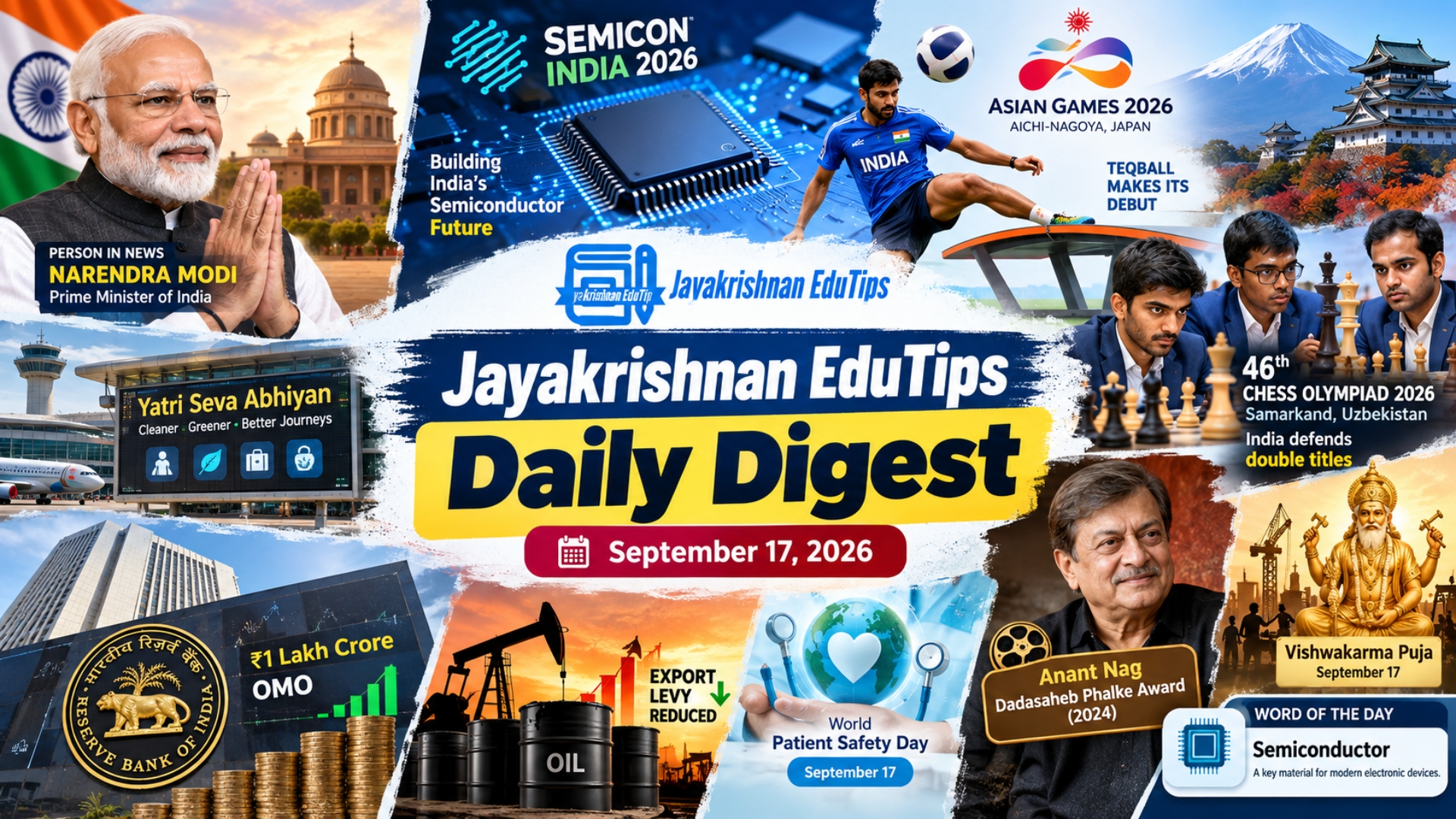 EduTips Daily CA Bullet Points (17-September-2026)