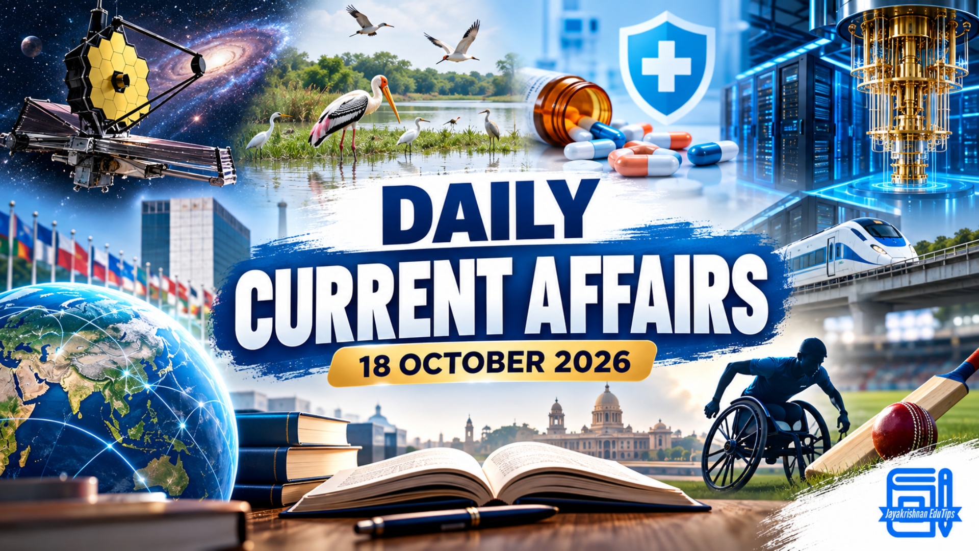 EduTips Daily CA Bullet Points (18-October-2026)