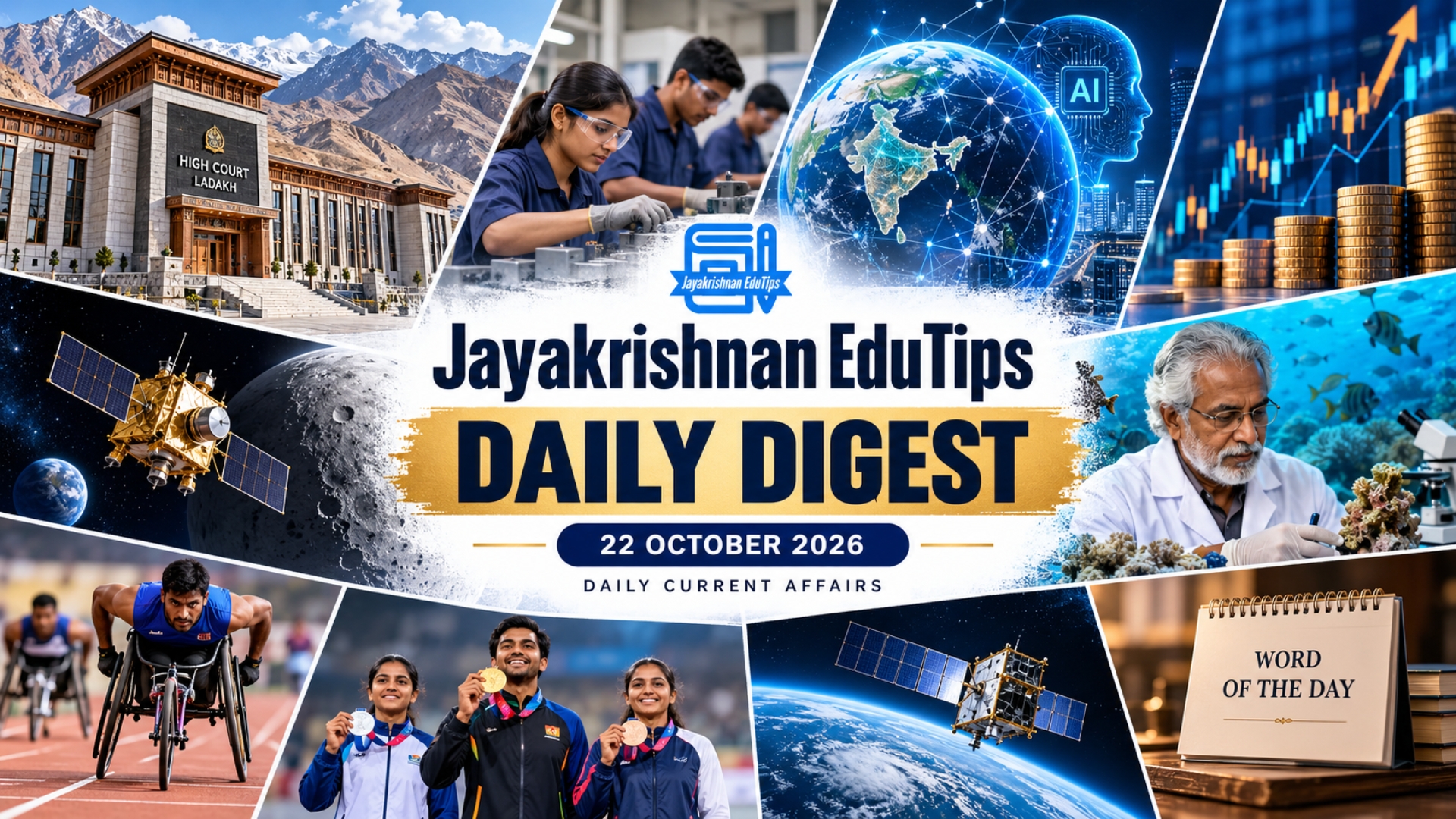 EduTips Daily CA Bullet Points (22-October-2026)