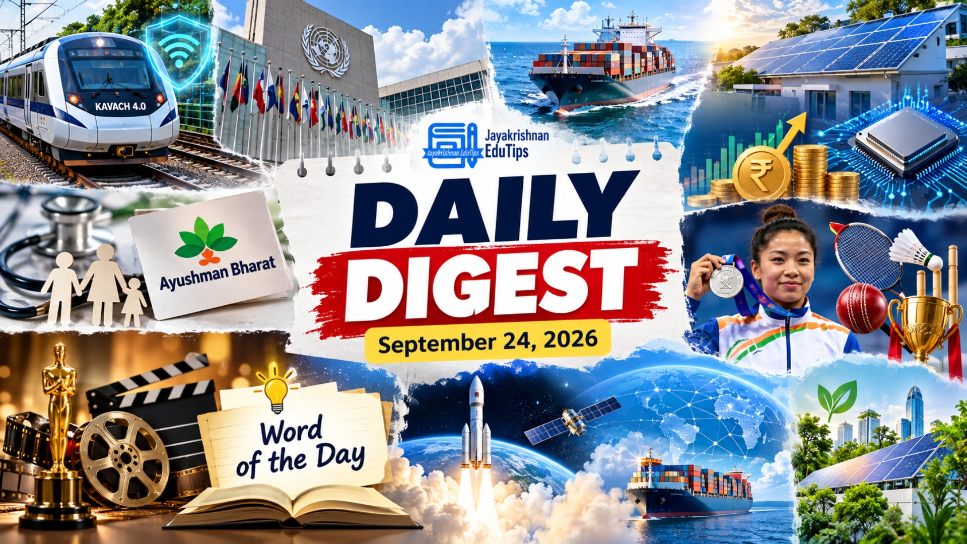EduTips Daily CA Bullet Points (24-September-2026)