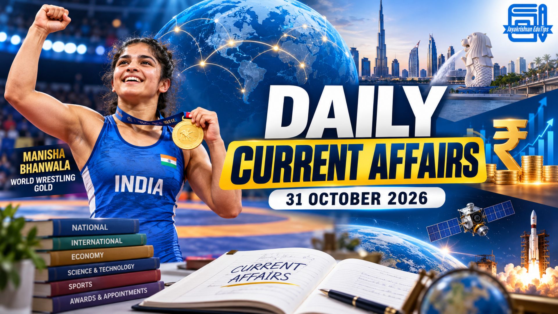 EduTips Daily CA Bullet Points (31-October-2026)