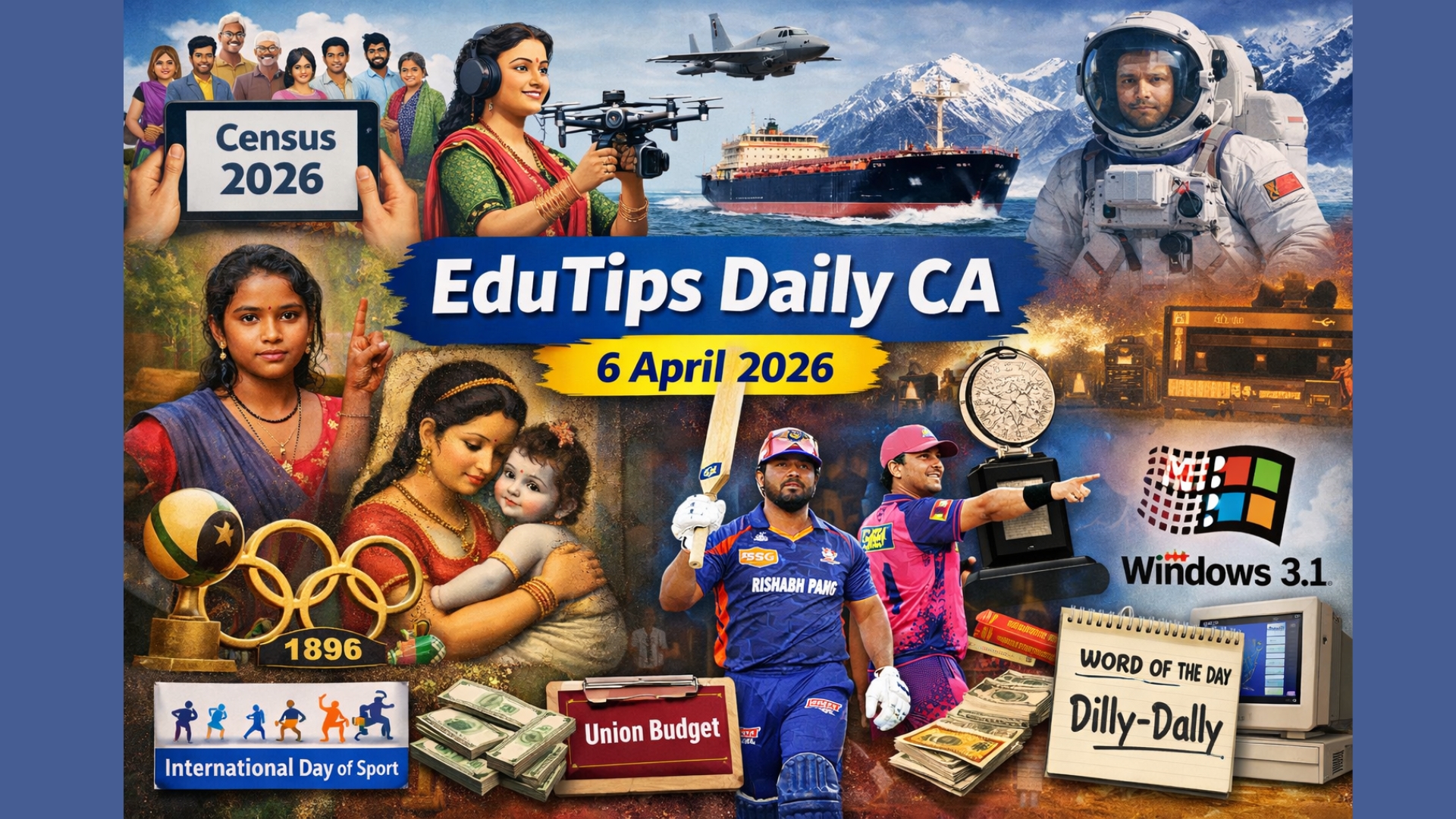EduTips Daily CA Bullet Points (6 April 2026)