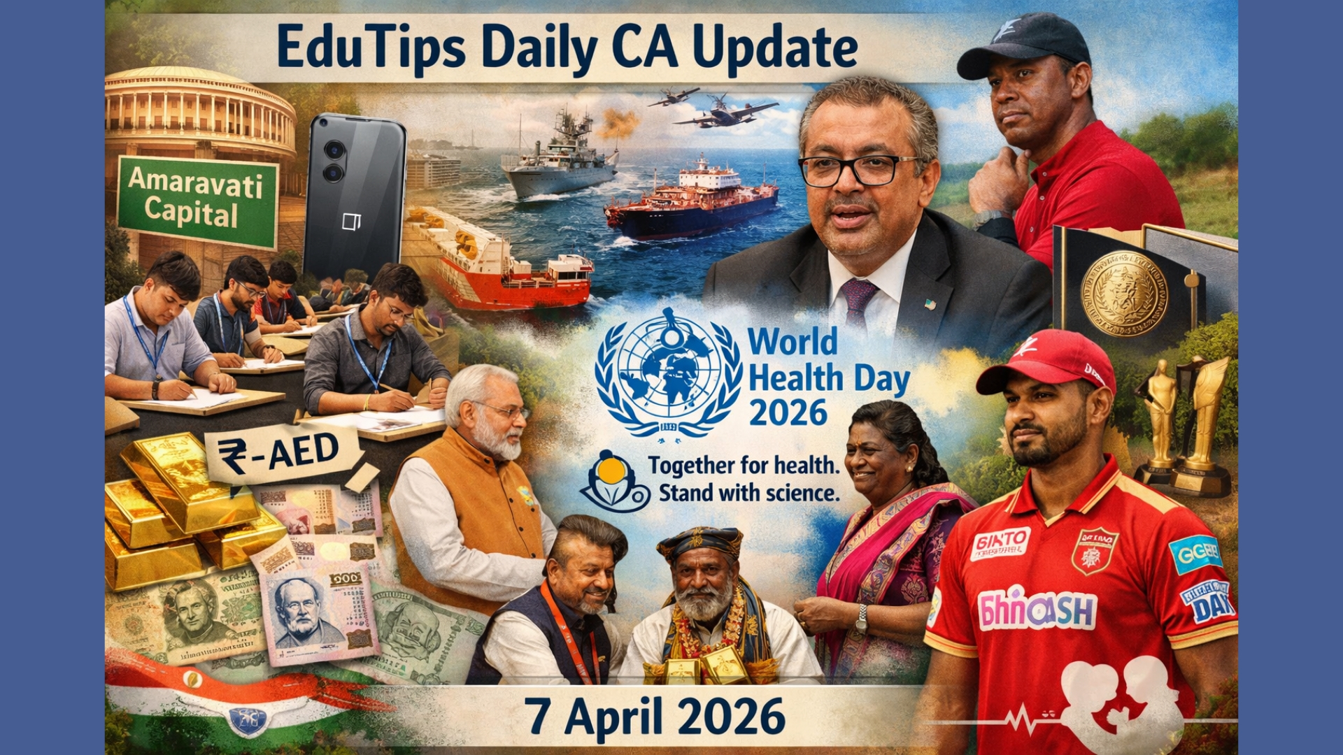 EduTips Daily CA Bullet Points (7 April 2026)