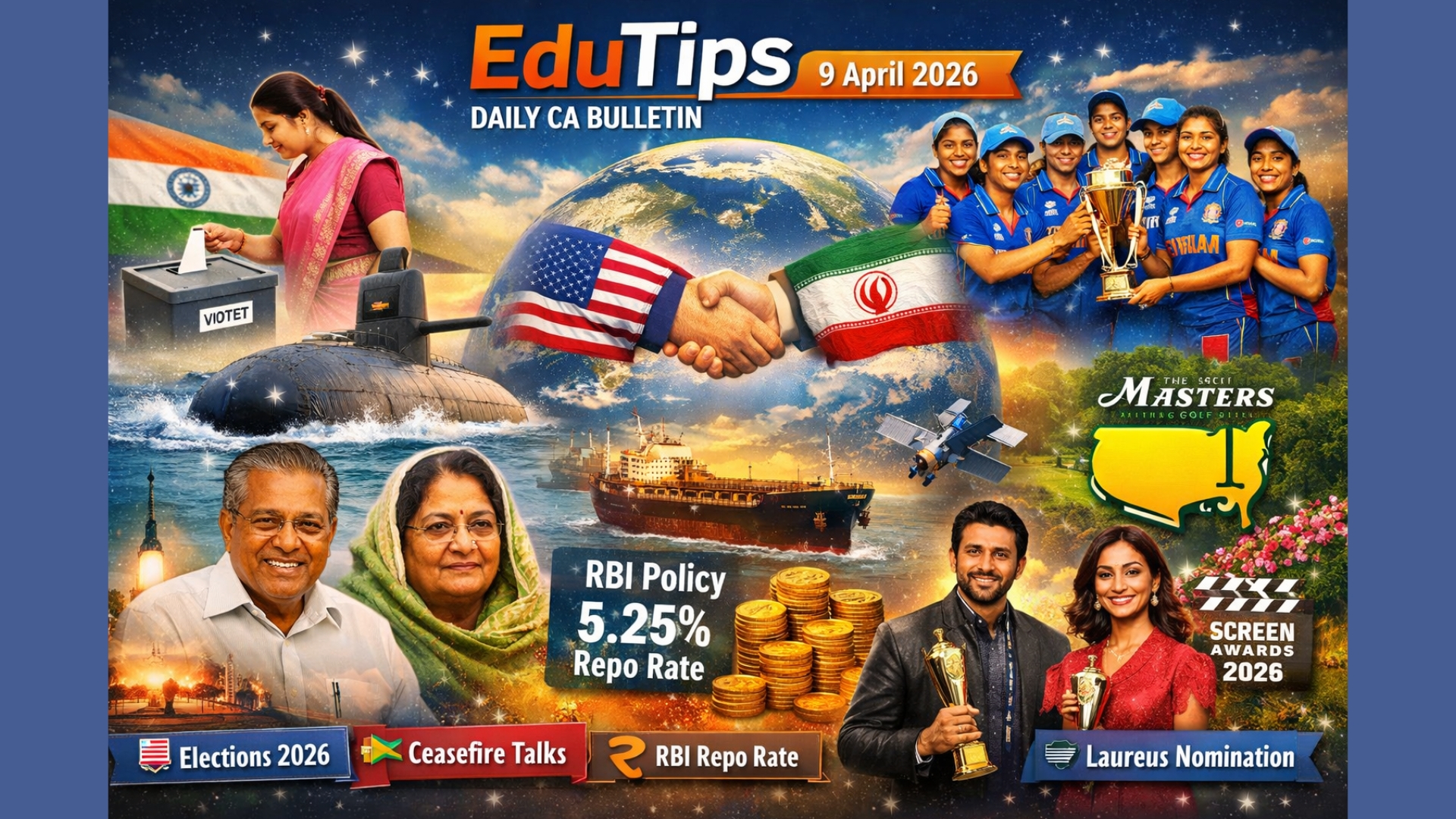 EduTips Daily CA Bullet Points (9 April 2026)